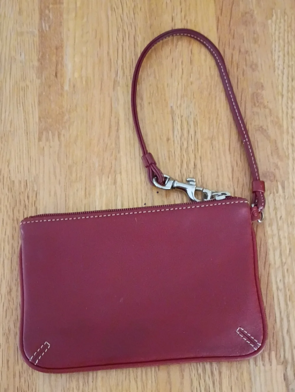 Coach Leather Wristlet
